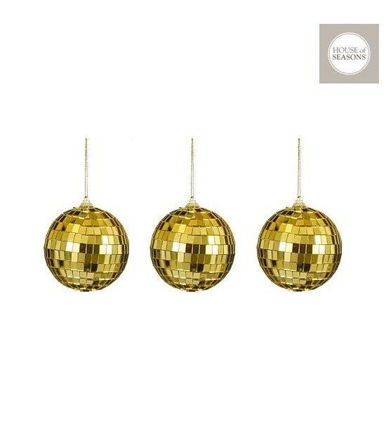 Boules Disco Dorées