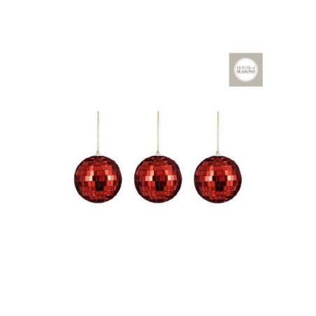 Boules Disco Rouges