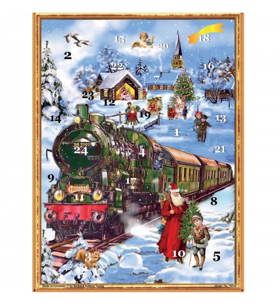 Calendrier de l'Avent Train