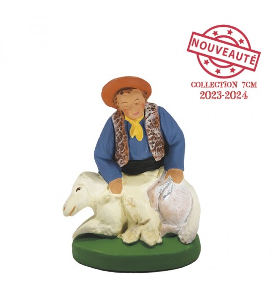 Tondeur de Moutons Assis