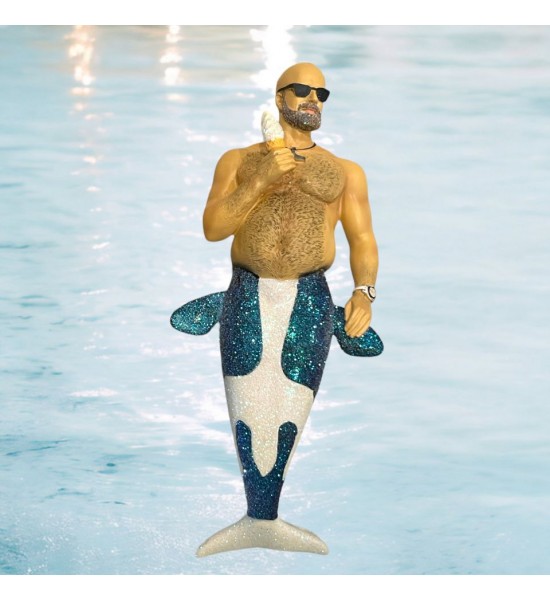 Homme Sirène (Merman) Beached Whale December Diamonds