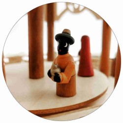Pyramide de noël 3 étages
