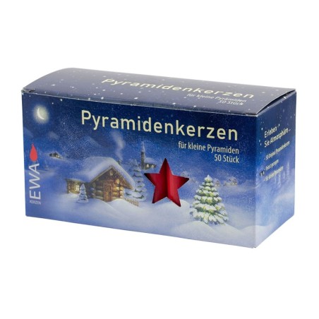 Boite de 50 Bougies pour Pyramides et Carrousels