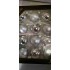 Boite de 12 Boules Argent Brillantes 5 Centimètres