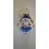 Boule Victorian Gems bleue