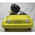 Betty Boop In Yellow Sports Car