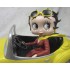 Betty Boop In Yellow Sports Car
