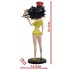 Betty Boop Diner Waitress Yellow Glitter Dress