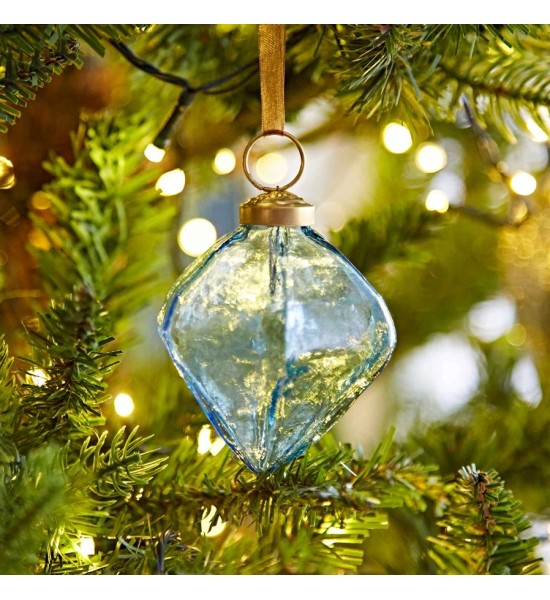 Boule Diamand Bleue