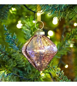 Boule Diamand Violette