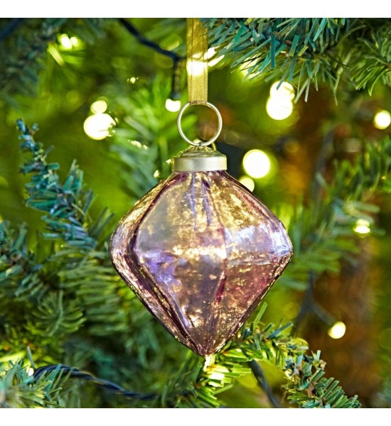 Boule Diamand Violette