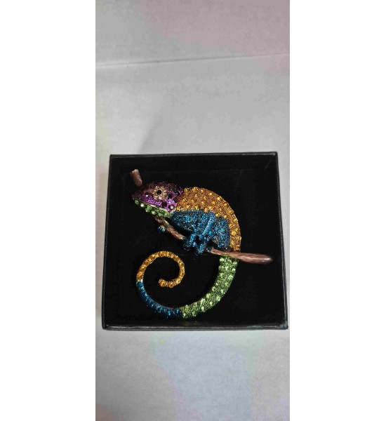 Broche Caméléon