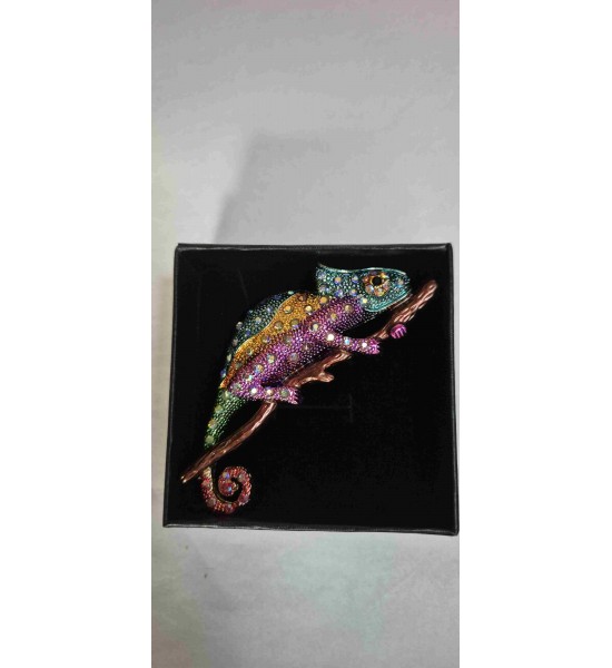 Broche Caméléon
