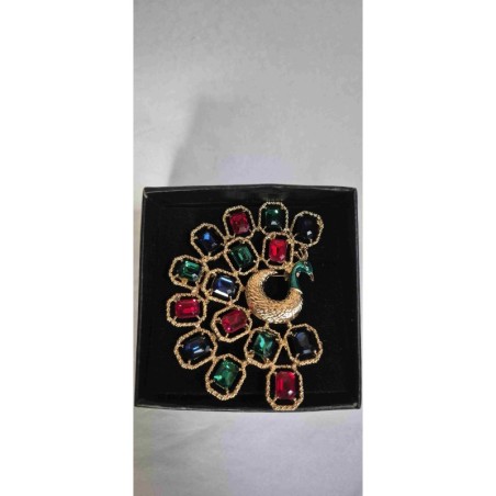 Broche Paon