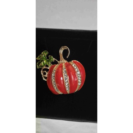 Broche Citrouille