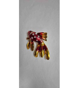 Broche Poisson