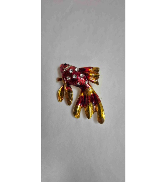 Broche Poisson