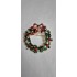 Broche Couronne de Noël