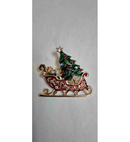 Broche Traineau 
