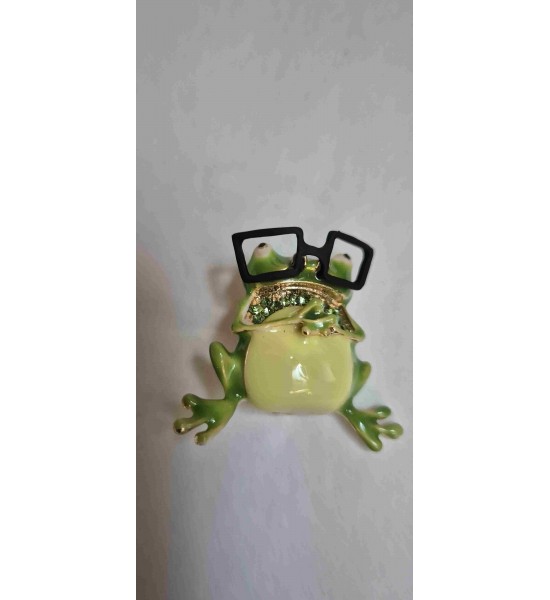 Broche Grenouille