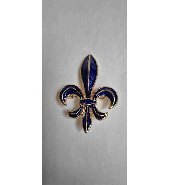 Broche Fleur de Lys