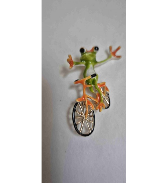 Broche Grenouille