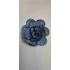 Broche Rose Bleue
