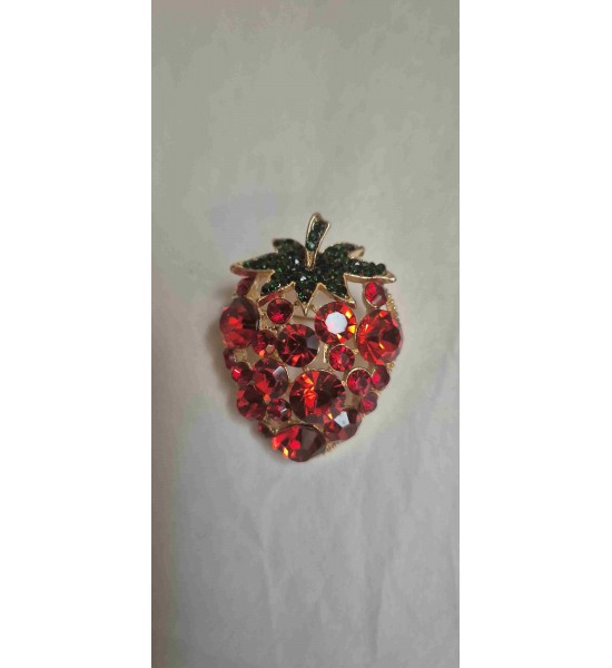 Broche Fraise