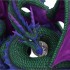 Figurine de Dragon Elémentaire d'Eau
