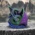 Figurine de Dragon Elémentaire d'Eau