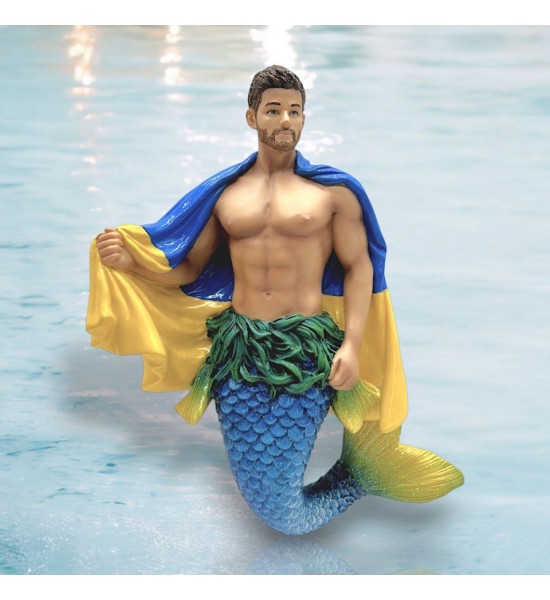 Homme Sirène (merman) Ukraine Proud