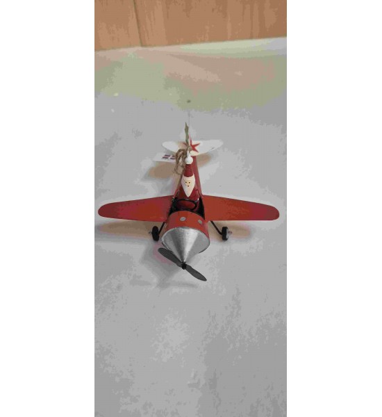 Père Noël en Avion
