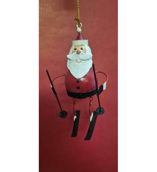 Père Noël à Skis