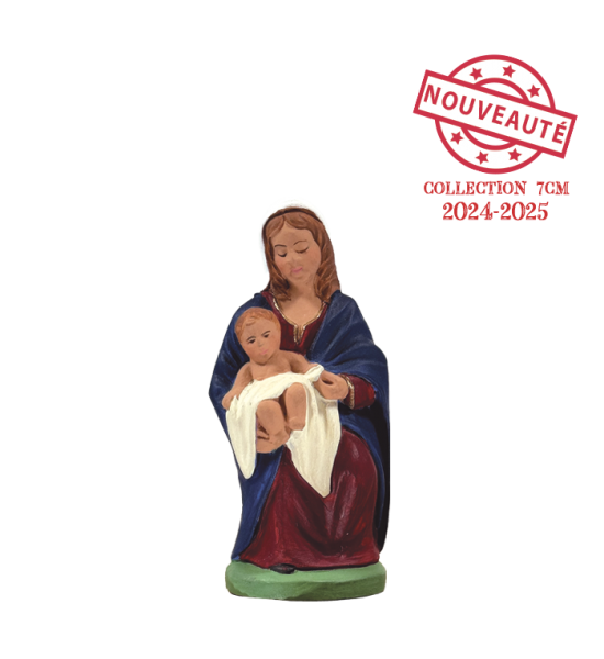 Santon la Vierge à l'Enfant