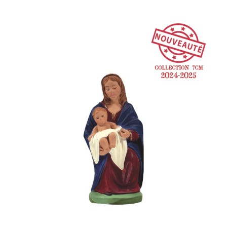 Santon la Vierge à l'Enfant