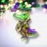 Aligator Mardi Gras Dember Diamonds