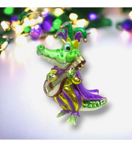 Aligator Mardi Gras Dember Diamonds