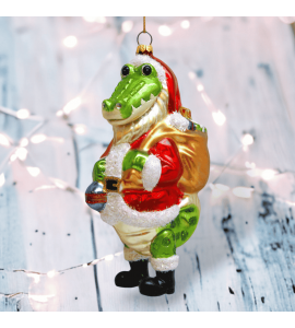 Aligator Père Noël December Diamonds