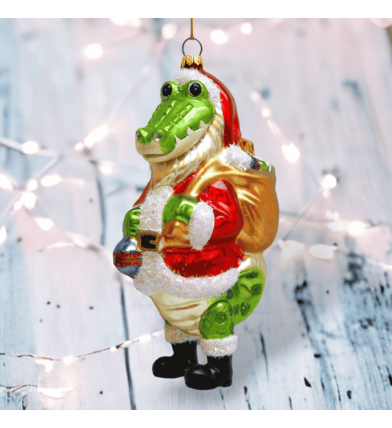 Aligator Père Noël December Diamonds