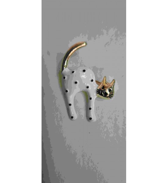 Broche Chat 