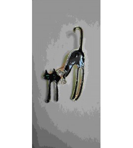 Broche chat