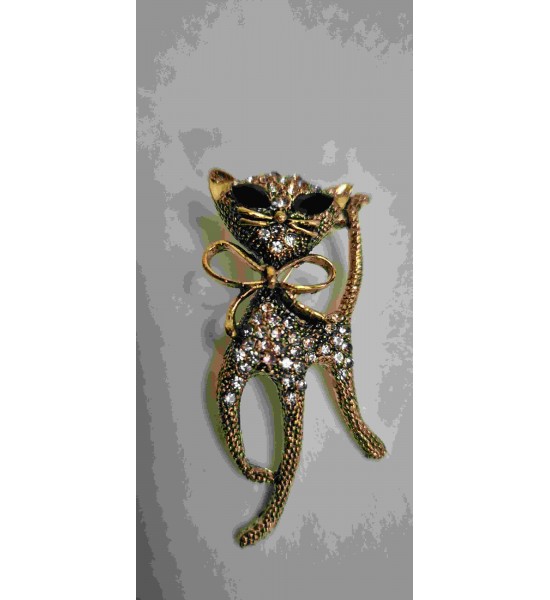 Broche Chat 