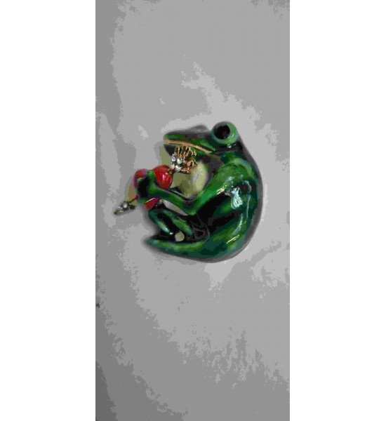 Broche Grenouille