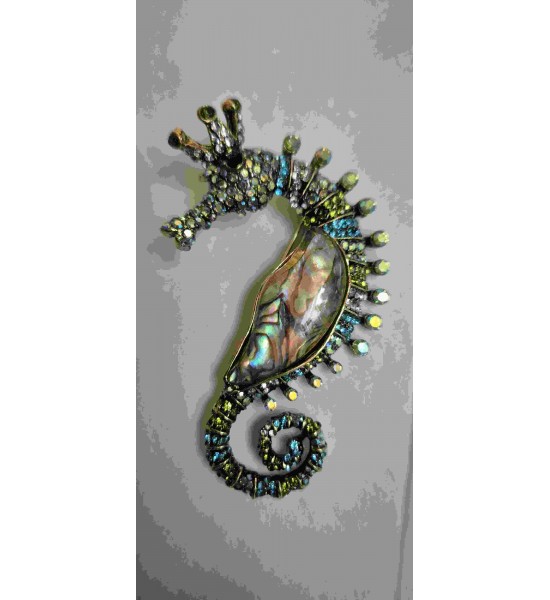 Broche Hippocampe