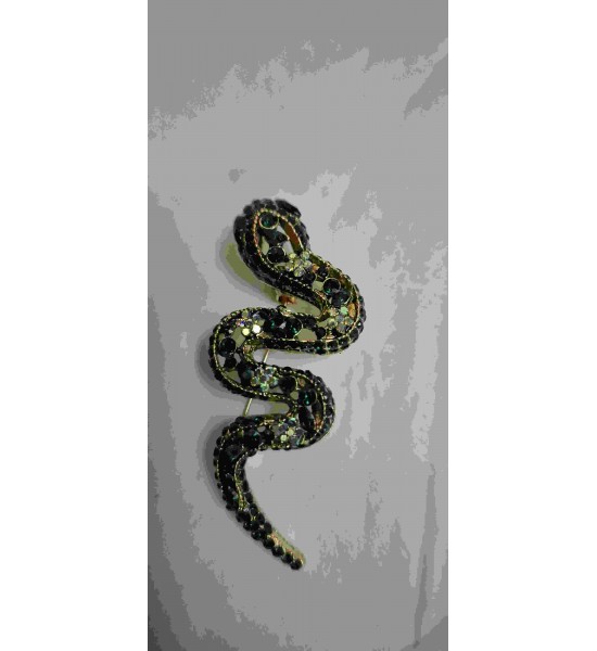 Broche serpent