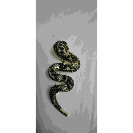 Broche serpent