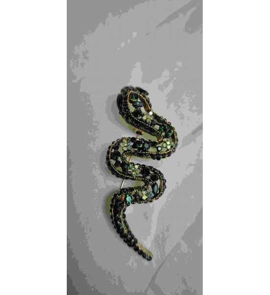 Broche Serpent