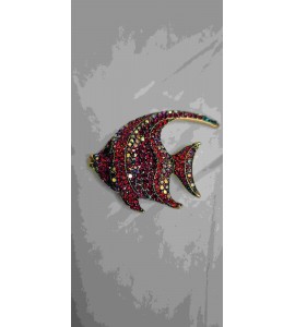 Broche Poisson
