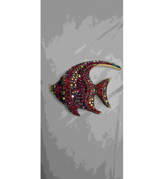 Broche Poisson
