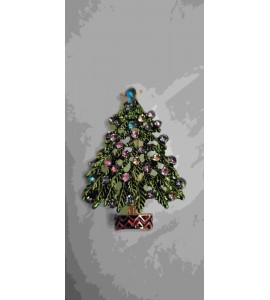Broche Sapin de Noël